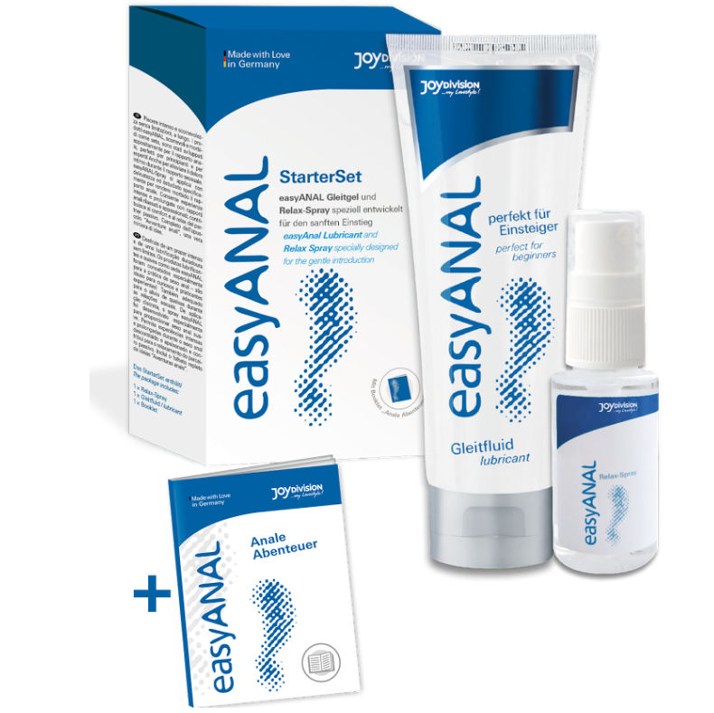 Anal starter kit lube & relax spray | 80 ml + 30 ml | JOYDIVISION