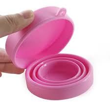 Microwave Menstrual Cup Sterilizer | Foldable Silicone | NINA KIKÍ