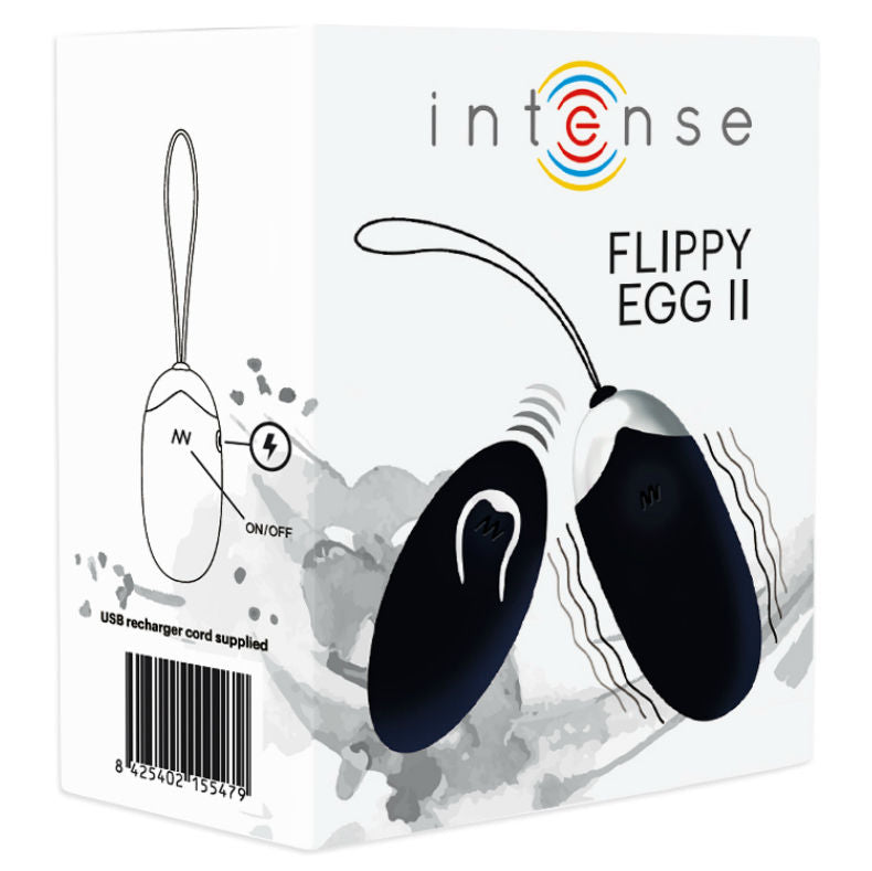 Remote-Controlled Vibrating Egg | 70 mm × 28 mm | INTENSE