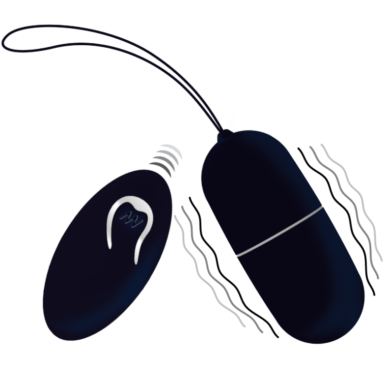 Remote-Controlled Vibrating Egg | 79 mm × 32 mm | INTENSE