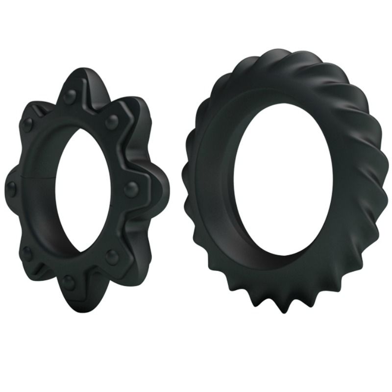 Flowering Silicone Delay Ring Set | Ø 2 cm & 2.5 cm | BAILE
