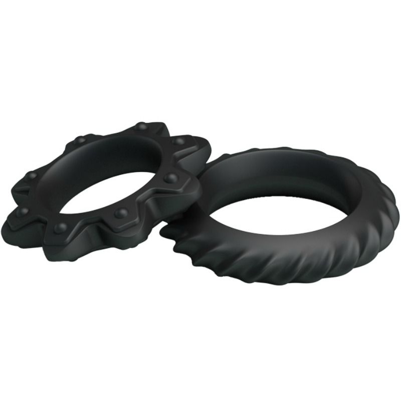 Flowering Silicone Delay Ring Set | Ø 2 cm & 2.5 cm | BAILE