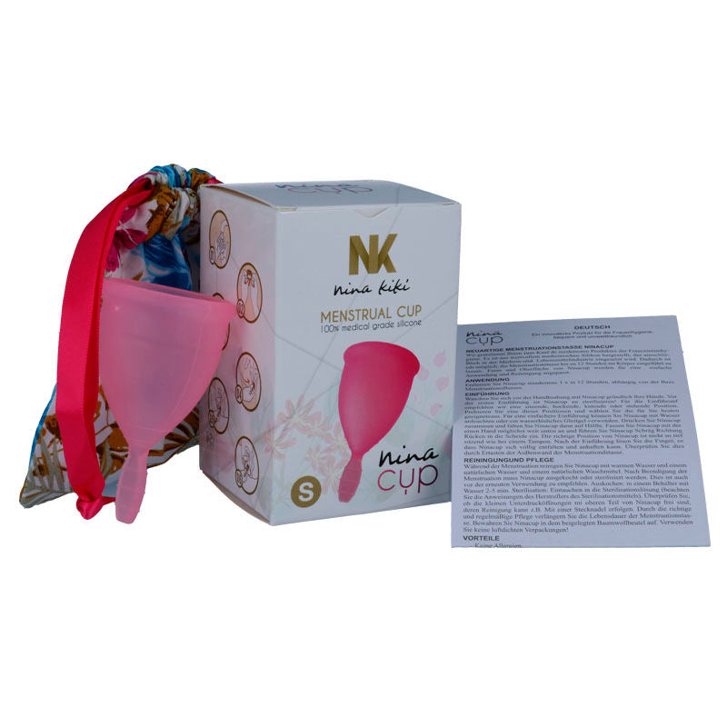 Menstrual Cup Pink | Size S | 40 mm | NINA KIKÍ