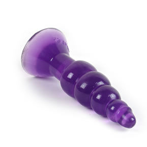 Climax Happens Anal Plug Lilac with Suction Cup | 17 cm | BAILE