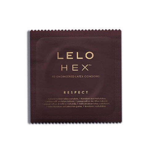 LELO HEX Respect XL Latex Condoms – 58 mm – 12 units