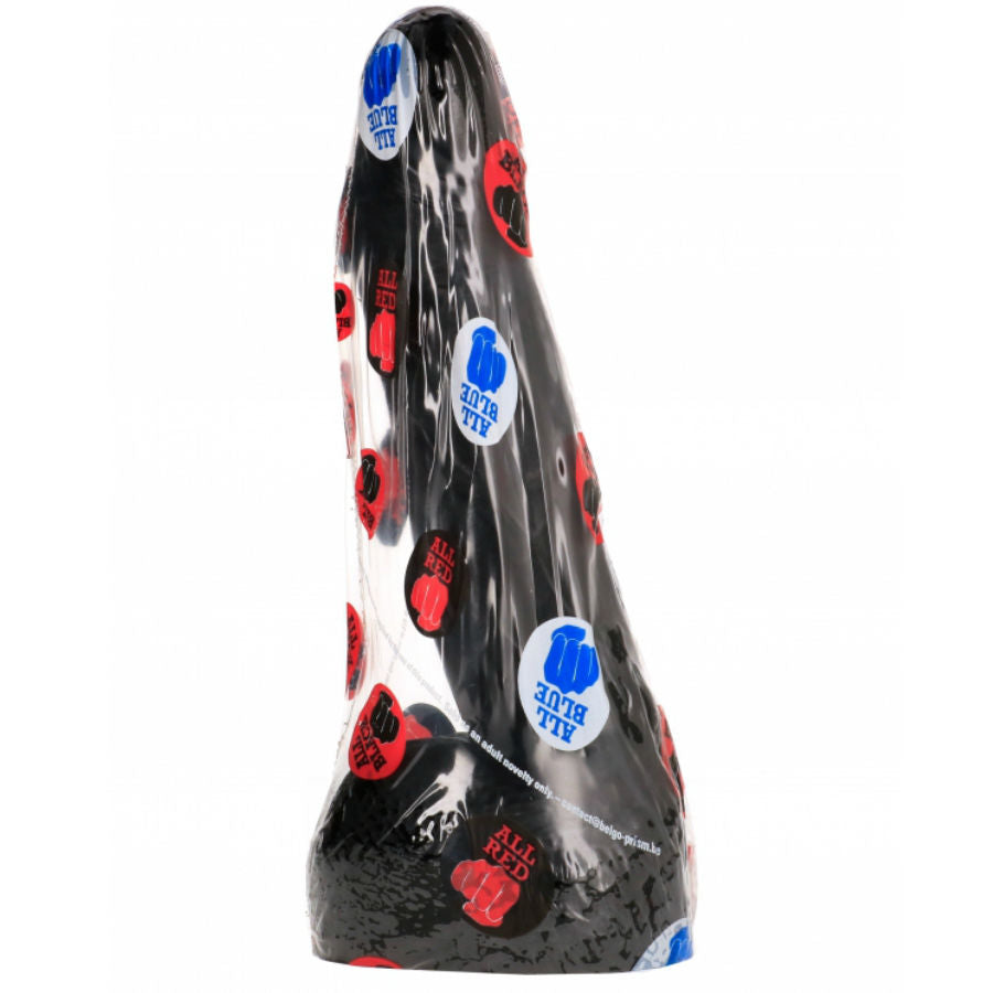 Realistic Dildo with Balls | 20 cm × 4.5 cm | ALL BLACK