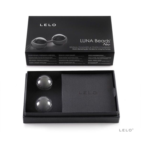 LUNA Beads Noir Kegel Balls | 29 mm | LELO