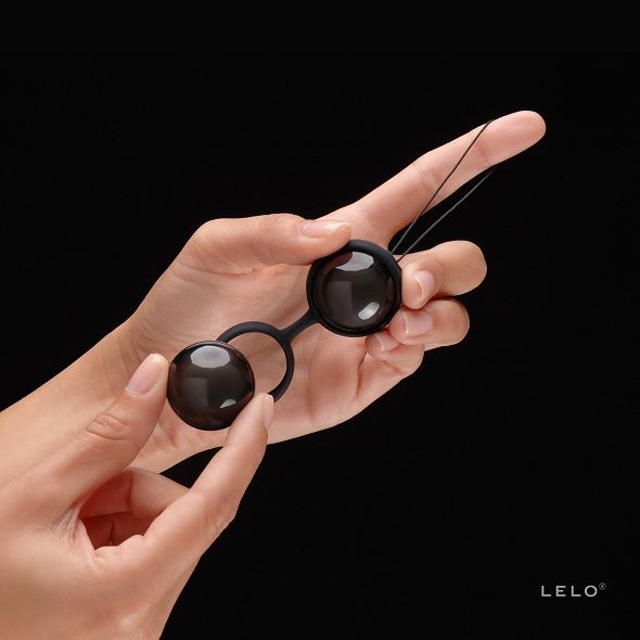 LUNA Beads Noir Kegel Balls | 29 mm | LELO