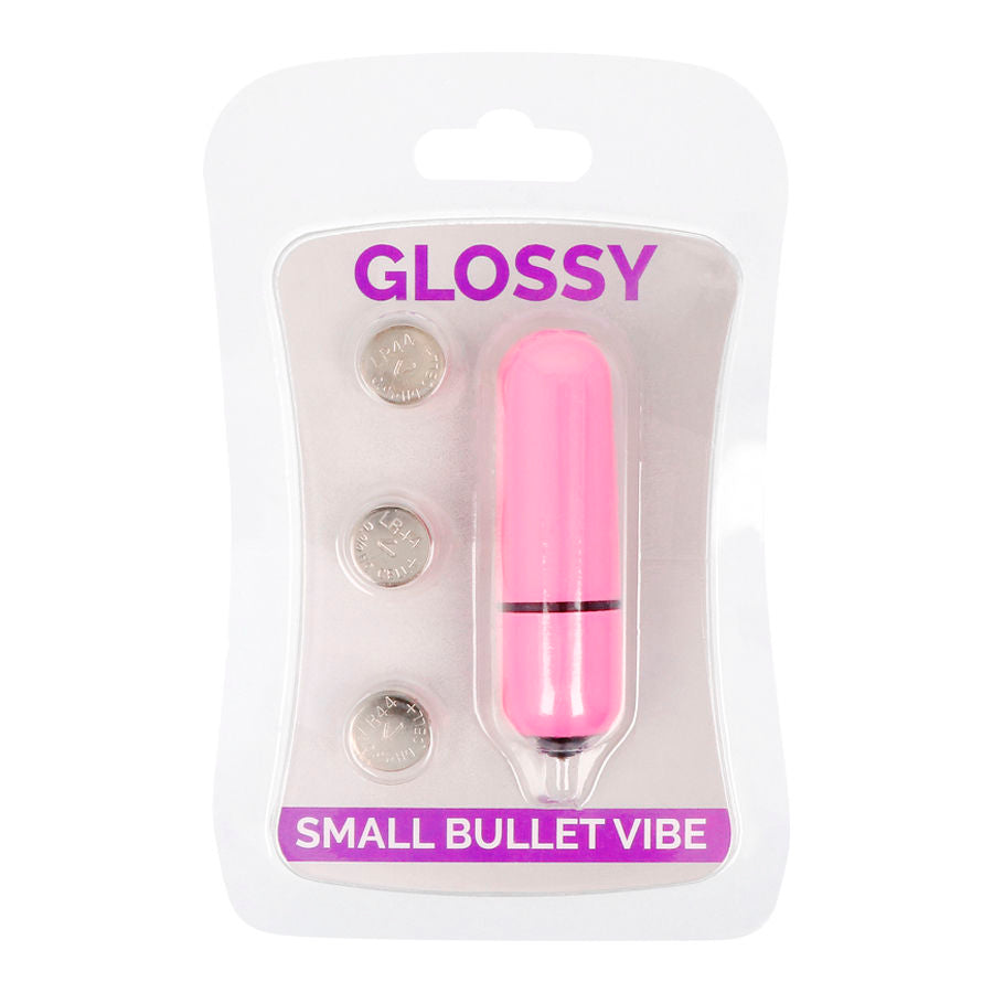 Glossy Small Bullet Vibrator Deep Rose – 17,500 RPM