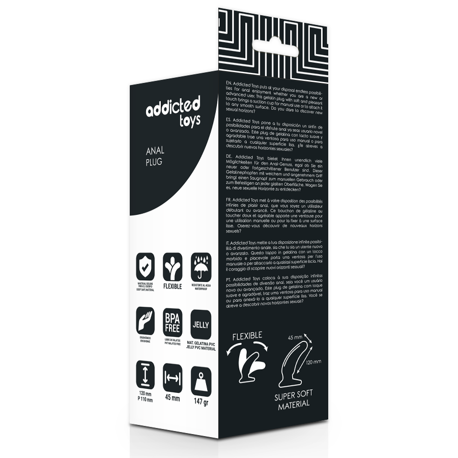Anal Plug Spot – 12×4.5 cm – ADDICTED TOYS