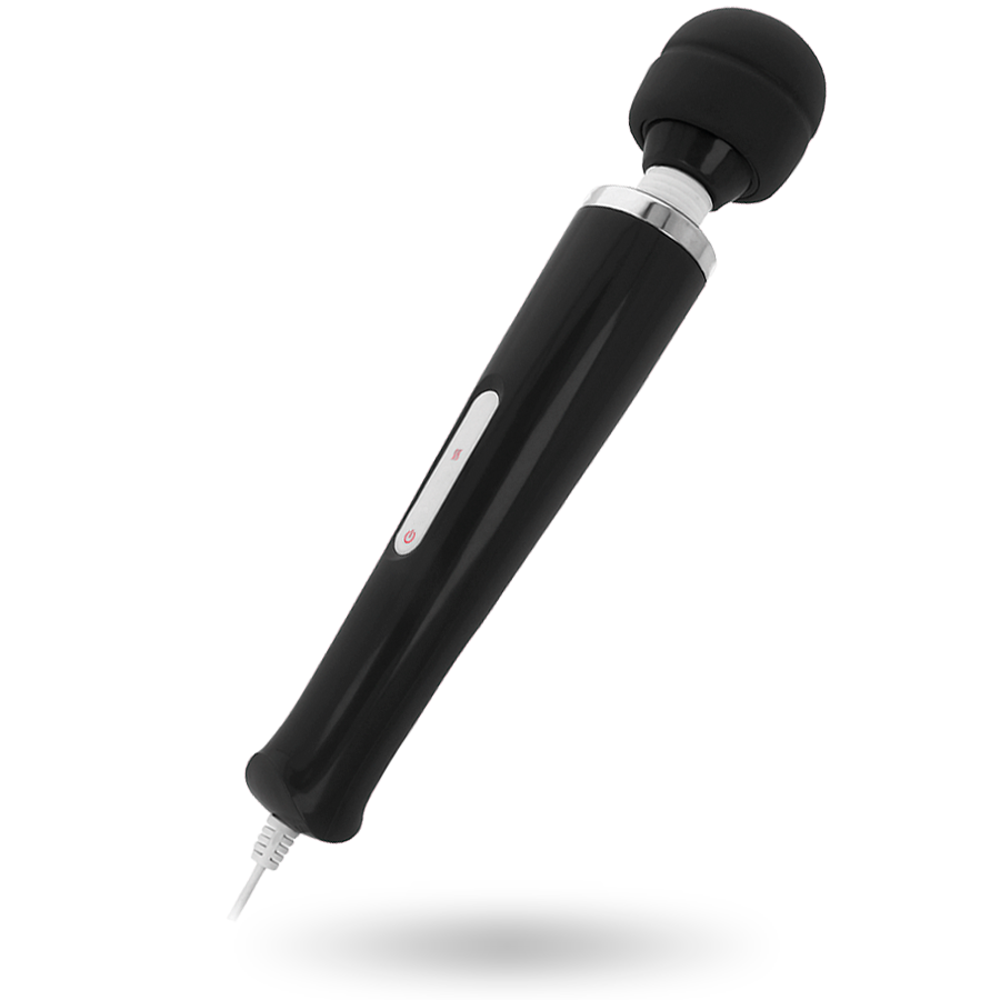 Keanu Wand Massager Black, 8 Modes, Mains Powered - Intense