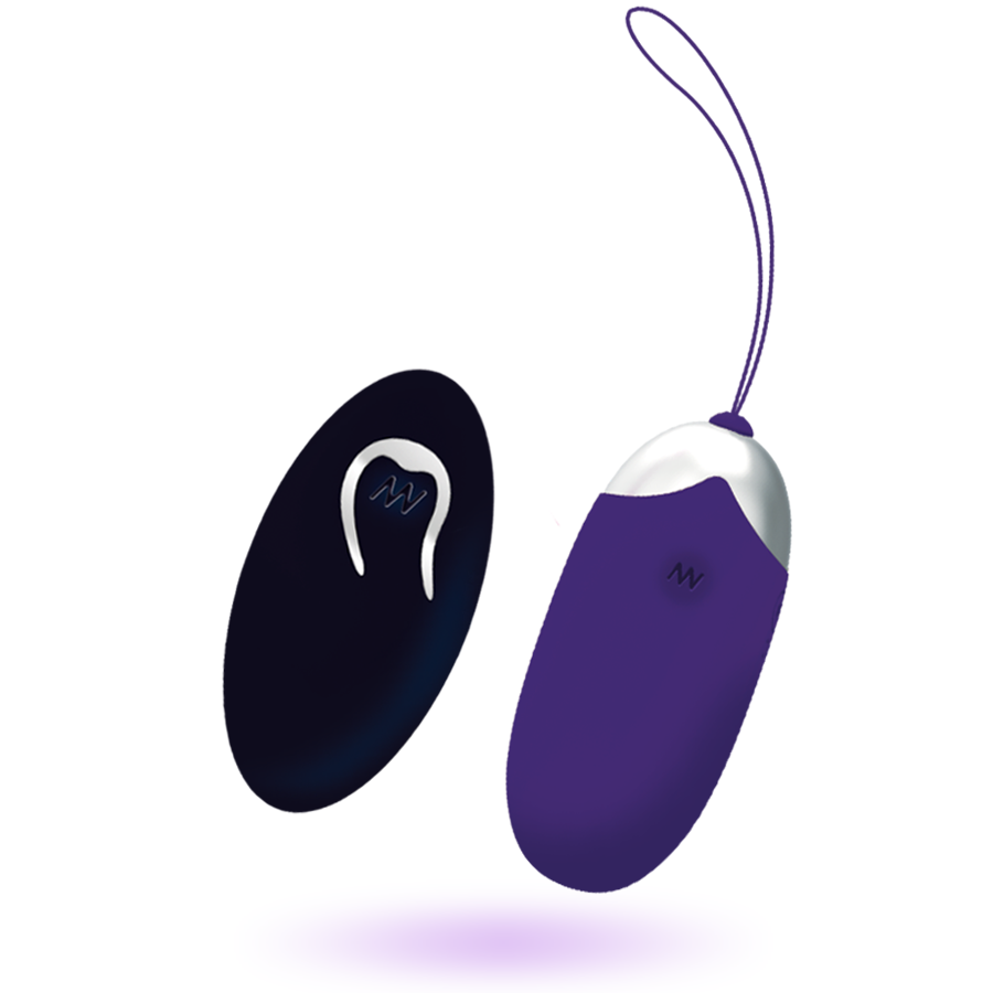 Remote-Controlled Vibrating Egg | 70 mm × 28 mm | INTENSE