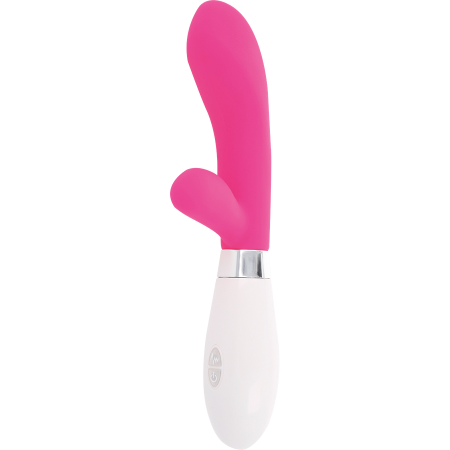 Jackson Rabbit Vibrator Pink – 12 cm Dual‑Motor, 10 Modes