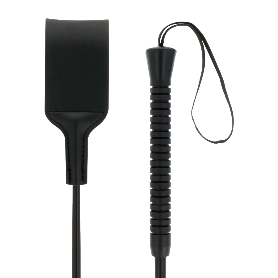 BLACK WIDE BDSM WHIP 53 cm