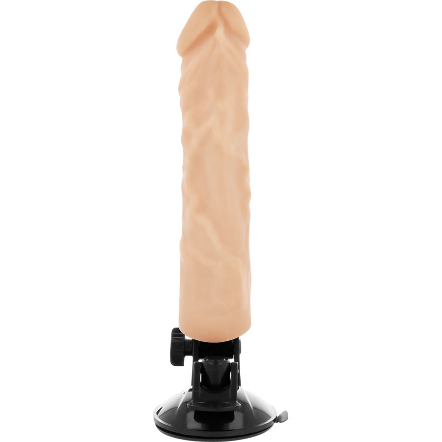 BASECOCK - REALISTIC VIBRATOR REMOTE CONTROL BLACK 21 CM -O- 4 CM