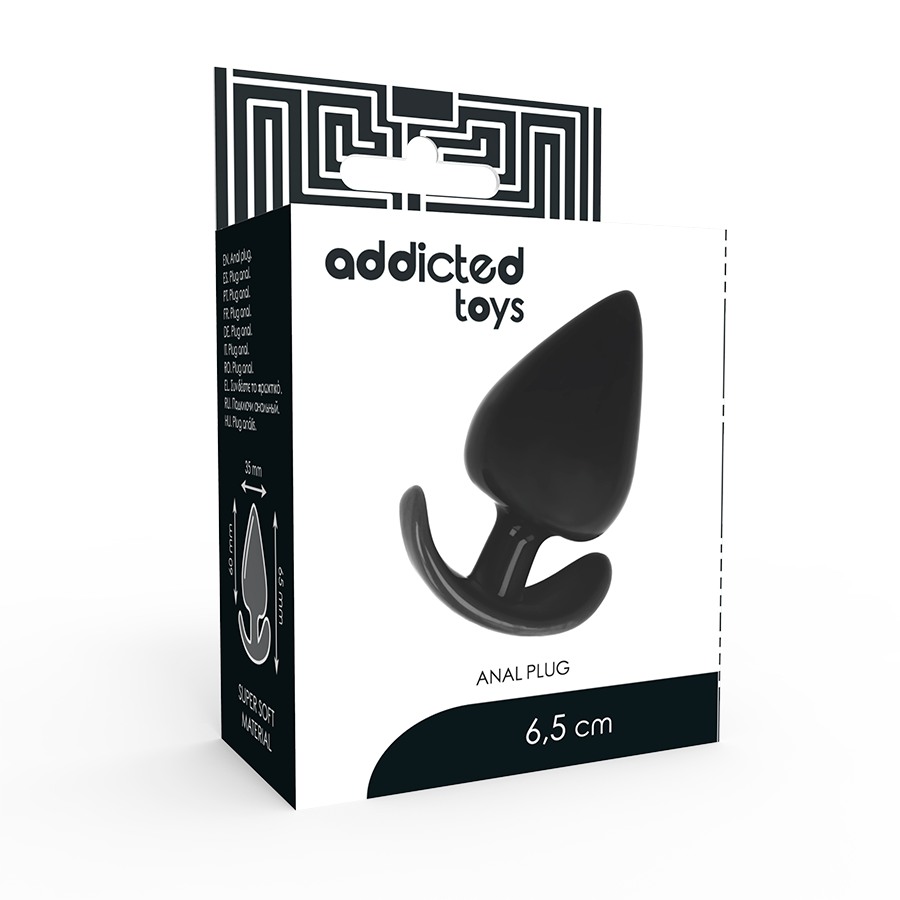 Anal Plug 6.5 cm x 3.5 cm Body-Safe TPR