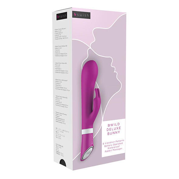 Dual-motor rabbit vibrator | 19.03 cm × 3.75 cm | B SWISH