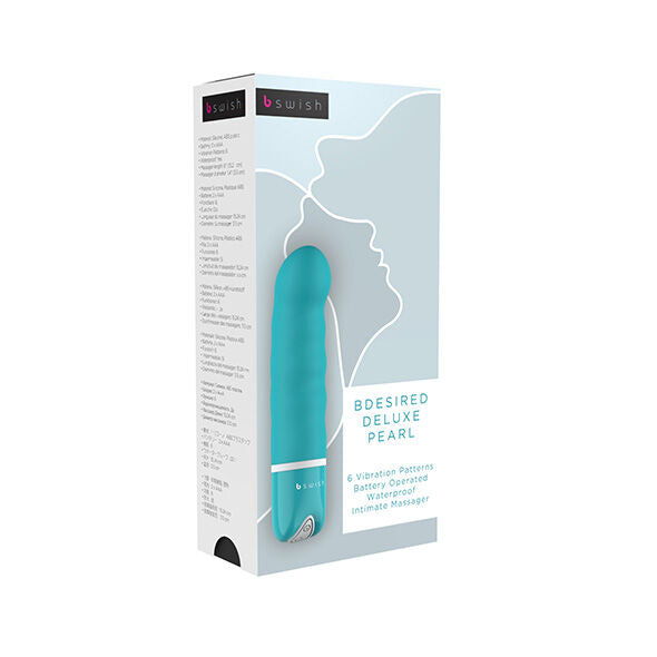 Curved beaded vibrator, 6 functions | 15.24 cm × 3.1 cm | B SWISH