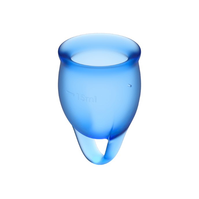 Feel Confident Menstrual Cup Set Clear (15 ml + 20 ml) | Satisfyer
