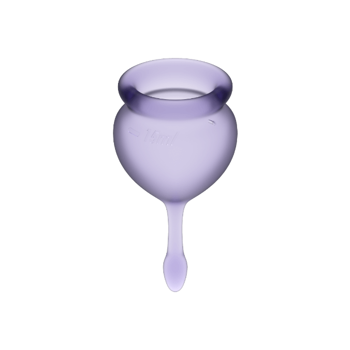 Feel Good Menstrual Cup Set Purple (15 ml + 20 ml) | Satisfyer