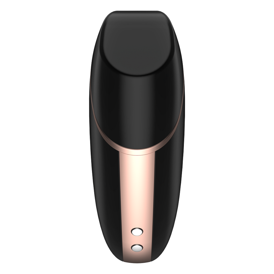 SATISFYER - LOVE TRIANGLE AIR PULSE STIMULATOR & VIBRATOR WHITE