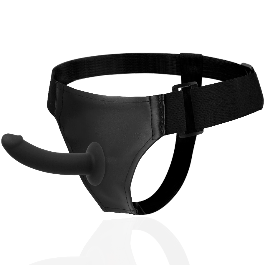 G-Spot/Perineum Strap-On | 15.0 cm x 3.2 cm | Harness Attraction Kenny