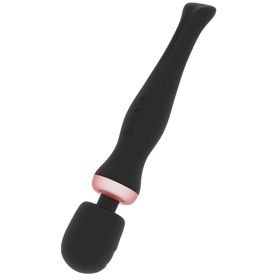 Akasha Wand 2.0 – Powerful Rechargeable Massager – Black – Rithual
