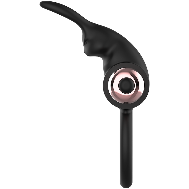 Vibrating Cock Ring Black/Gold – 1 Mode – Coquette Chic Desire