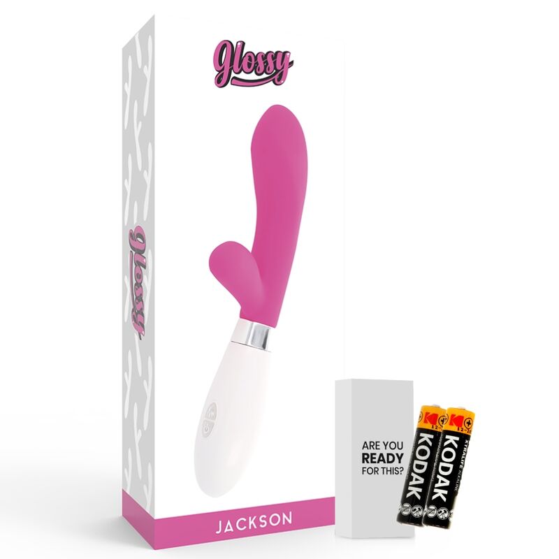 Jackson Rabbit Vibrator Pink – 12 cm Dual‑Motor, 10 Modes