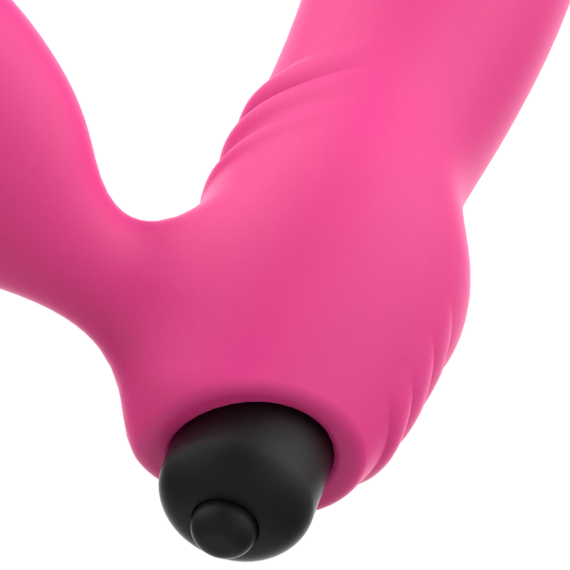 BIX Double Stimulation Vibrator Pink 16.3 cm – OHMAMA (Xmas Edition)