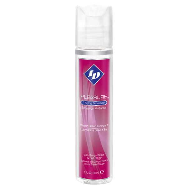 Tingling water-based lubricant with ginkgo & red clover | 30 ml | ID PLEASURE