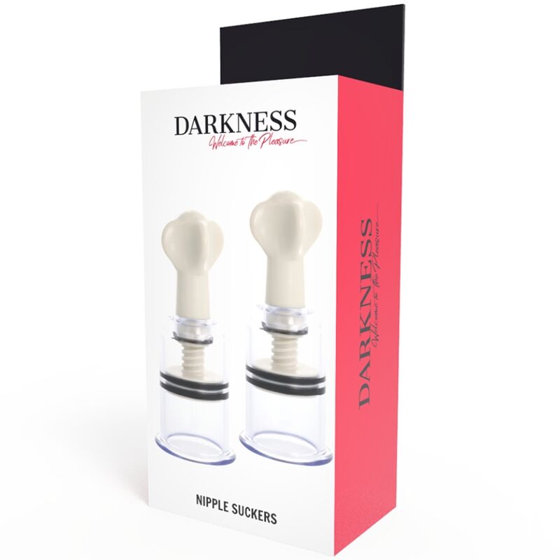 DARKNESS - TRANSPARENT NIPPLE STIMULATING WAVES 5CM DIMETER