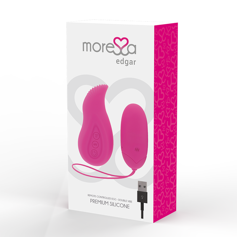 Edgar | Premium Silicone Remote-Control Vibrator | MORESSA