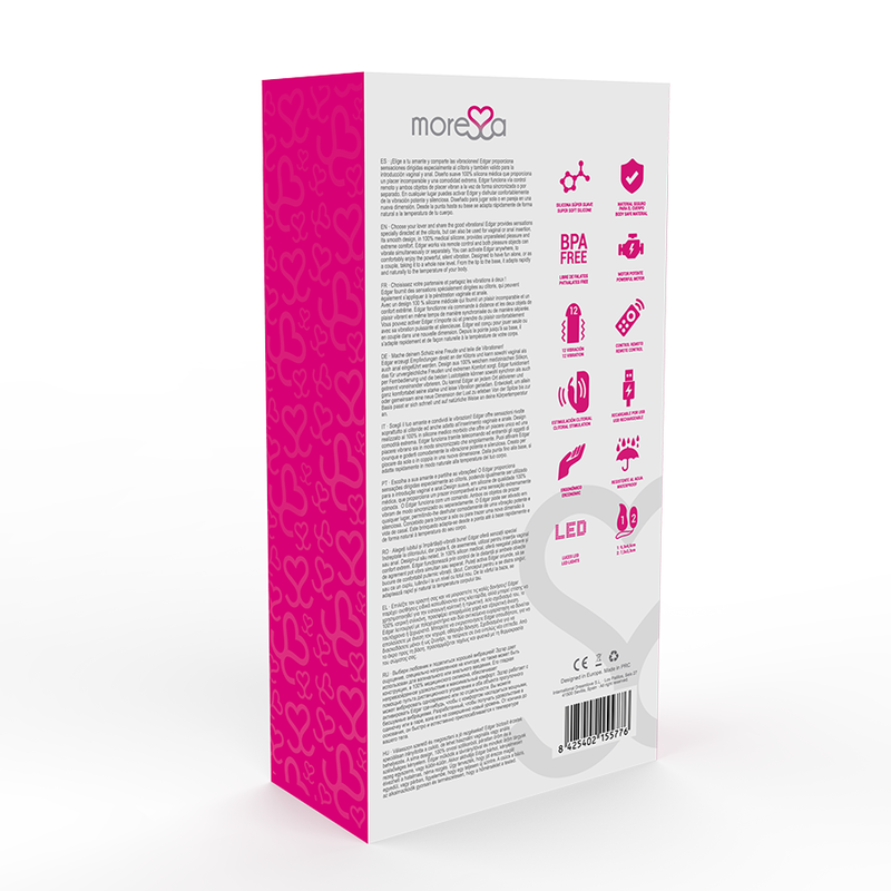 Edgar | Premium Silicone Remote-Control Vibrator | MORESSA