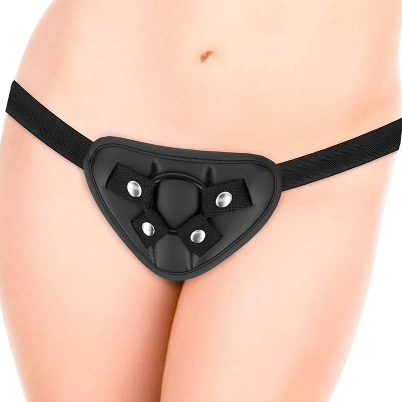 Strap-On Harness + Liquid Silicone Dildo 21 cm – Cyber Silicock
