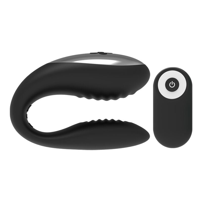 Couples Vibrator with Remote Black – Dual-Motor Wearable – Brilly Glam We Love