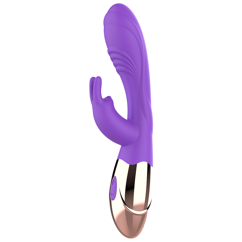 Viora Rechargeable Silicone Rabbit Vibrator - 19.5 cm - Womanvibe