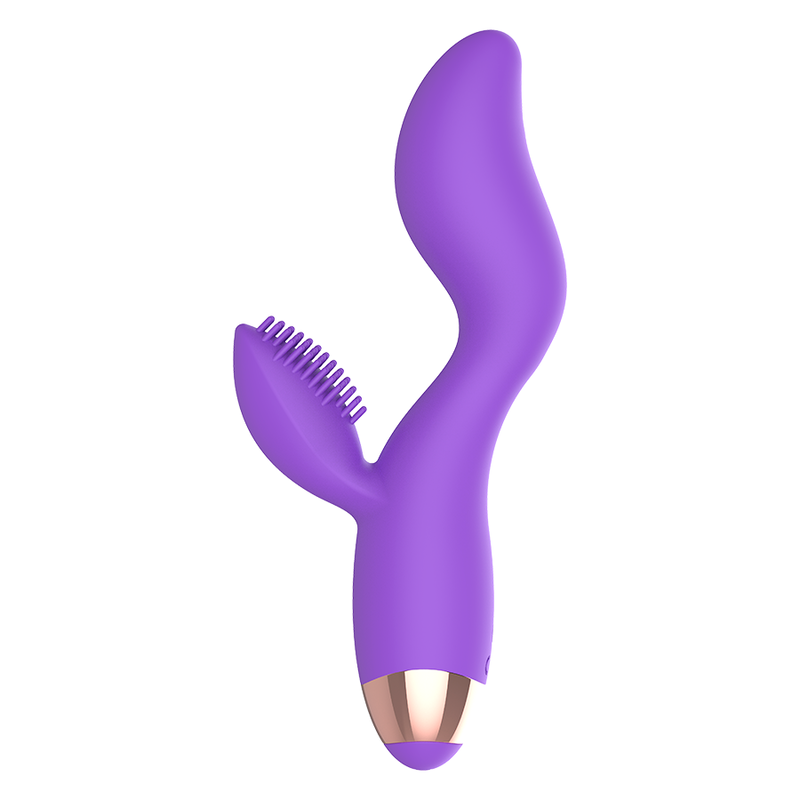 Dual-Motor Silicone Vibrator | 18.8 cm | WOMANVIBE