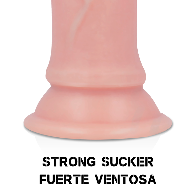 Harness + Dual-Density Realistic Dildo 14 cm x 4.46 cm - RockArmy Tiger